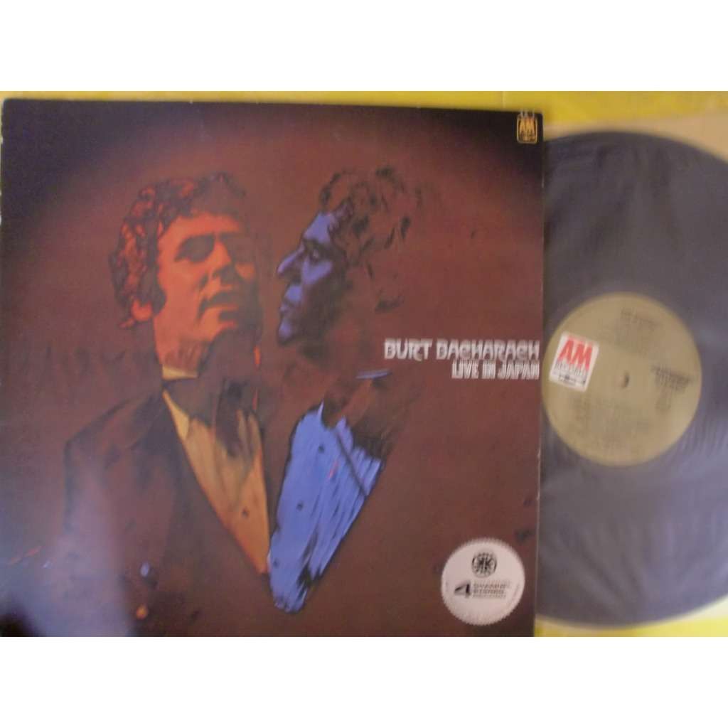 Live in japan by Burt Bacharach, LP Gatefold with ctrjapan - Ref