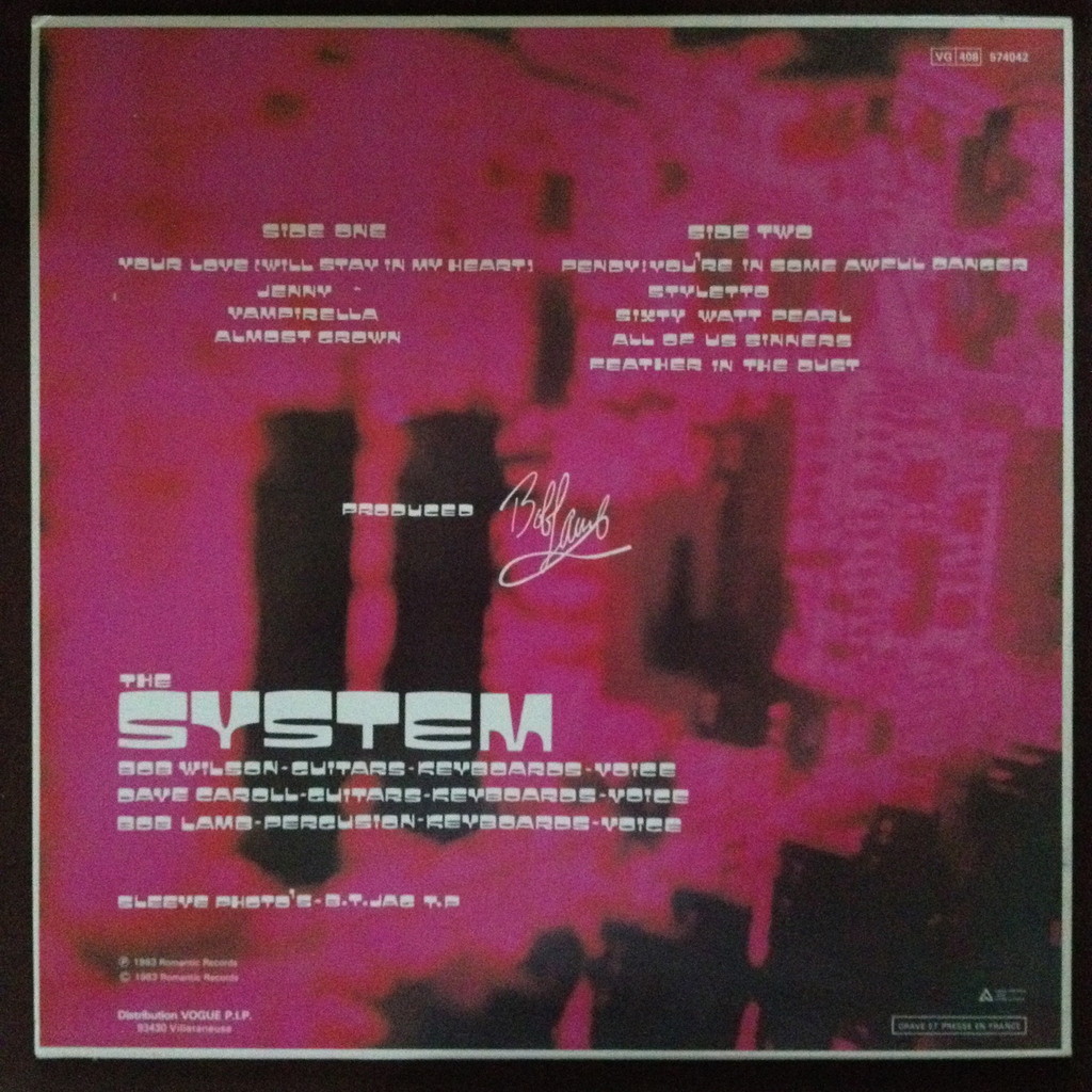 Logic by The System, LP with hossana Ref117642466