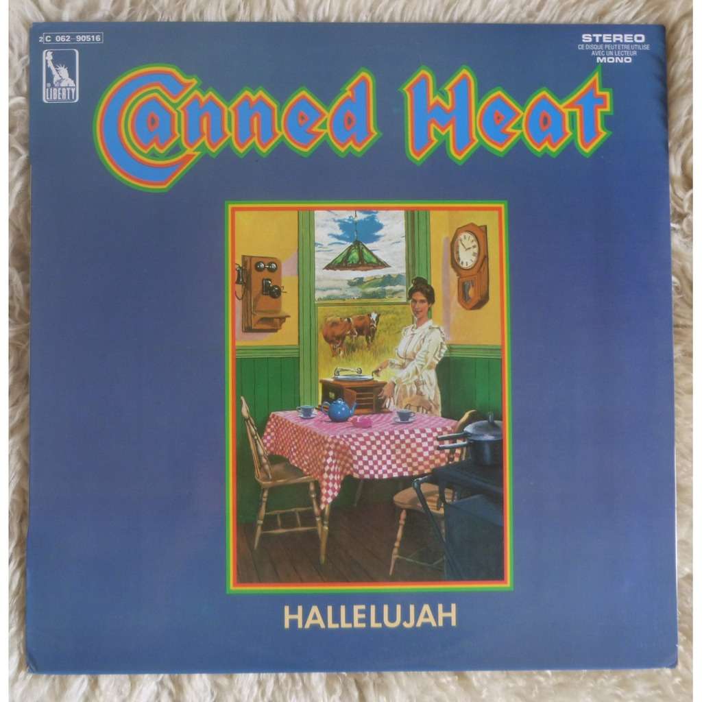 Hallelujah (french original lp nm) by Canned Heat ‎, LP with