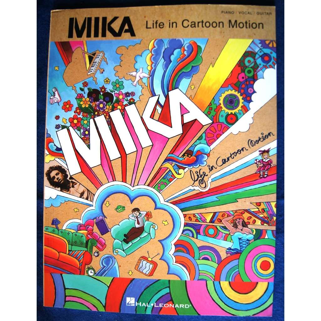 Life in cartoon motion by Mika, CD with pitouille - Ref:118112539