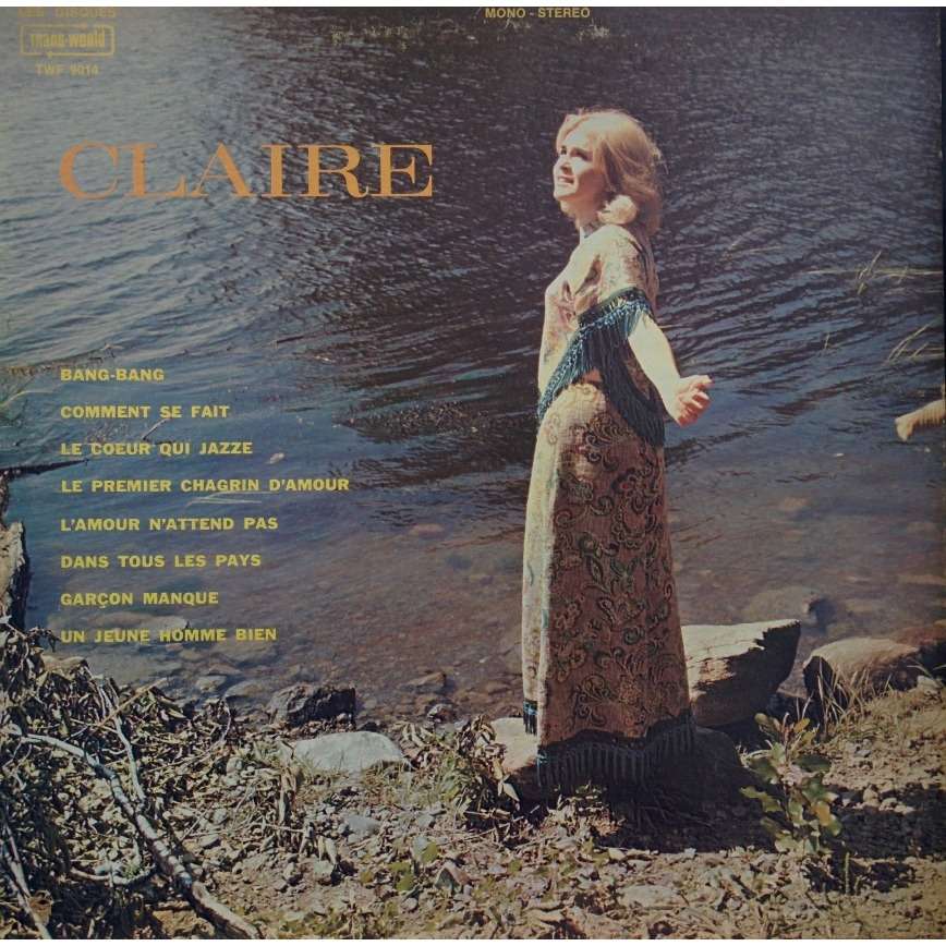 Claire de Claire Lepage, 33T chez francophonies Ref117696287