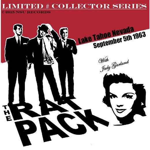 THE RAT PACK + LIVE IN LAKE TAHOE NEVADA 1963 SEPT 5TH CD OOP!