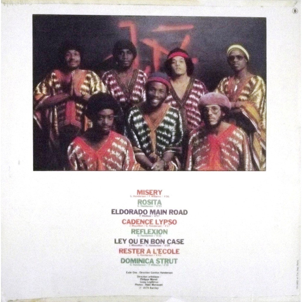 Exile one (french press 1976) de Exile One, 33T chez froms Ref