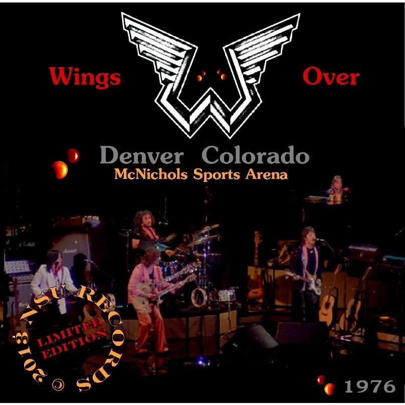 Live over denver 1976.6.07 2cd by Paul Mccartney And Wings, CD x 2 with