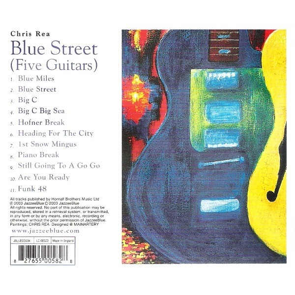 Blue street (five guitars) by Chris Rea, CD with techtone11 Ref117747295