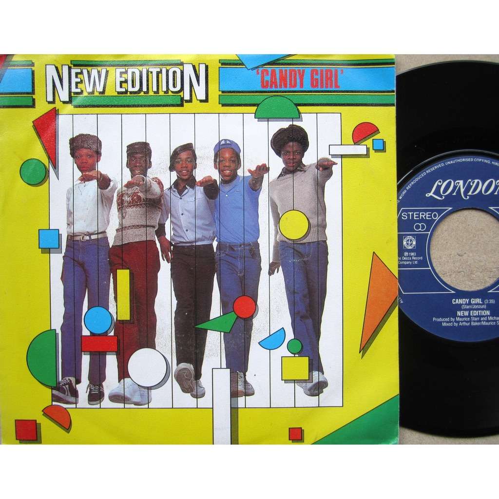 Candy girl by New Edition, 7inch x 1 with Ref3042991189