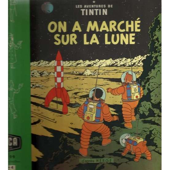  on a marche sur la lune 