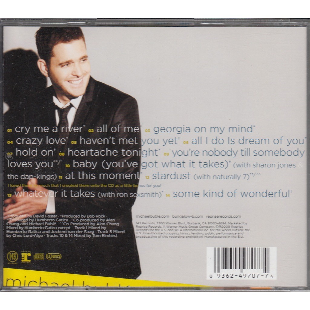 Shop Michael Buble's Crazy love CD for sale by ouioui14 at 9.60 € on C...
