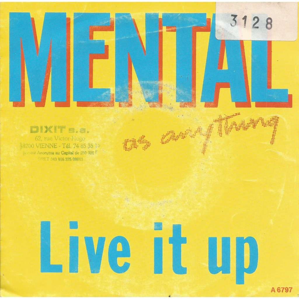 Live it up / good friday by Mental As Anything, SP with jeremupper