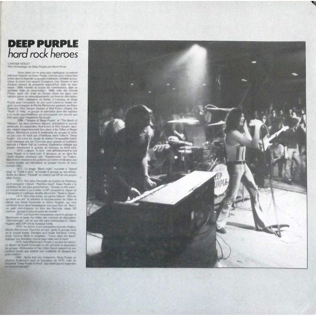 DEEP PURPLE / hard rock heroes