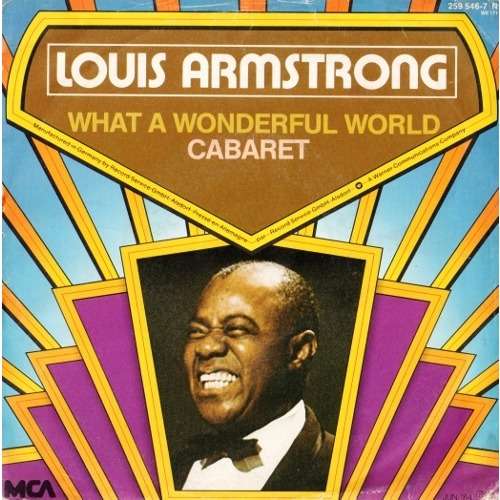 What a wonderful world / cabaret by Louis Armstrong, SP with yvandimarco - Ref:117814163