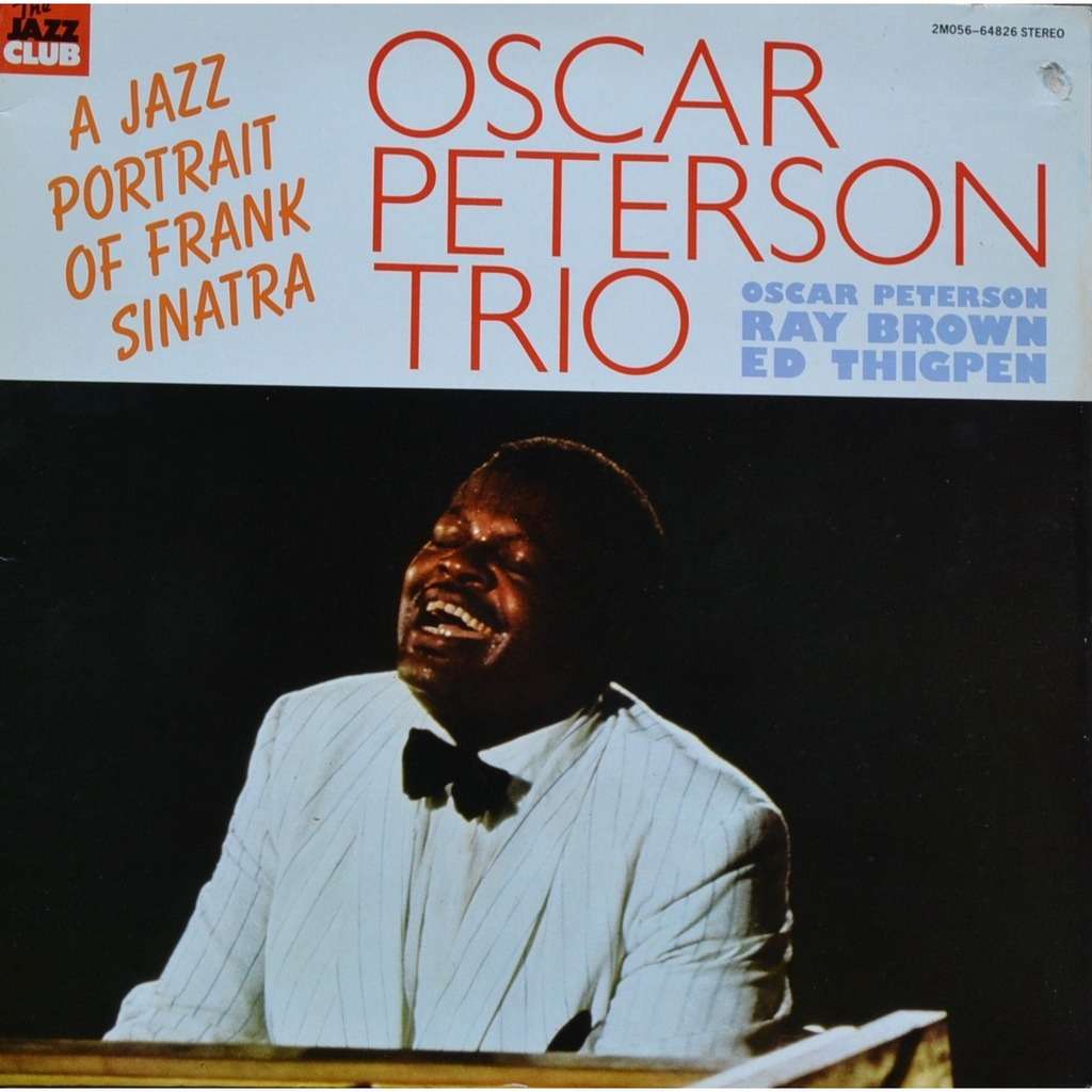 A jazz portrait of frank sinatra by Oscar Peterson Trio, LP Gatefold ...