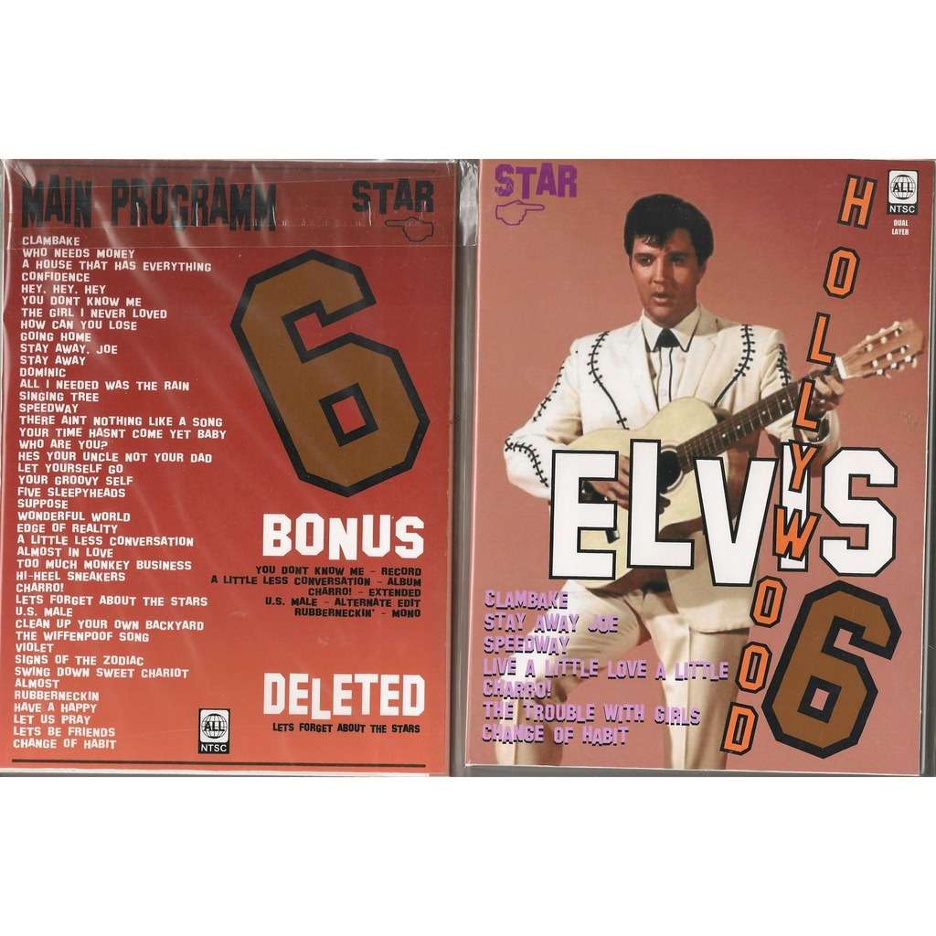 001 dvd digipack hollywood elvis vol.6 dvd digipack 49 videoclips de ...