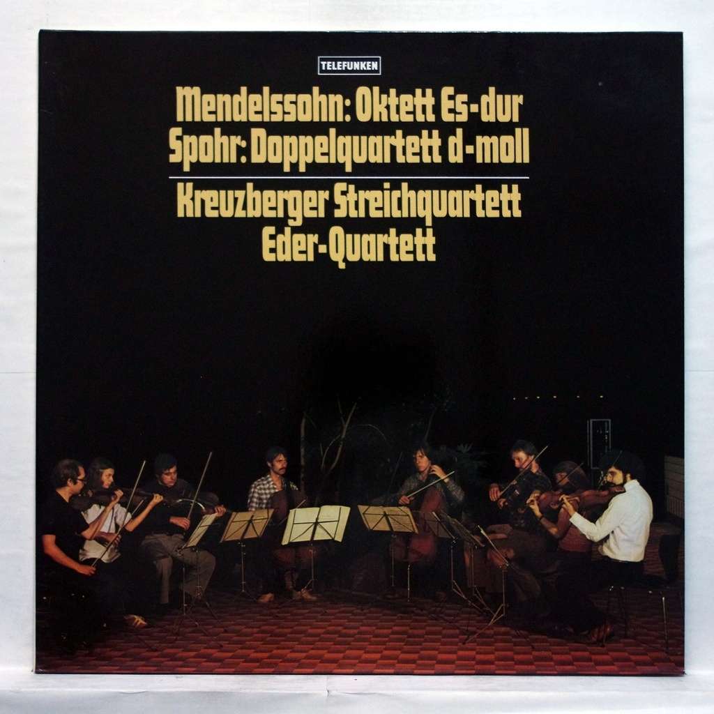 Mendelssohn octet in e flat major / spohr double quartet in d minor