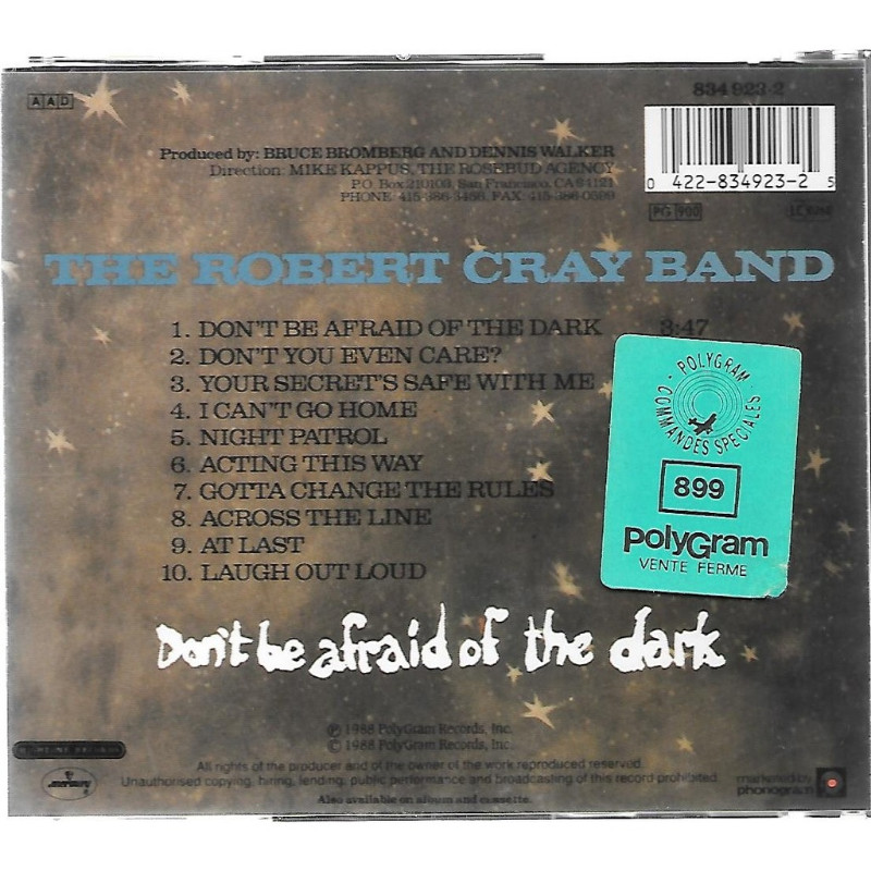 Don't be afraid of the dark