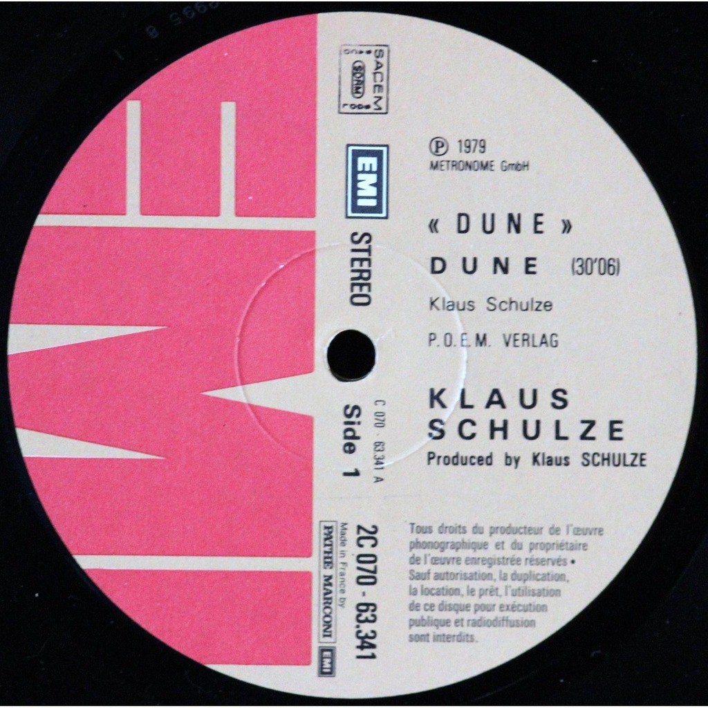Dune by Klaus Schulze, LP with godsave4 Ref117976784