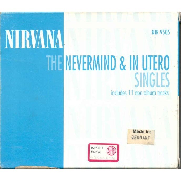The nevermind & in utero singles (german-only 1993 ltd 6cd singles