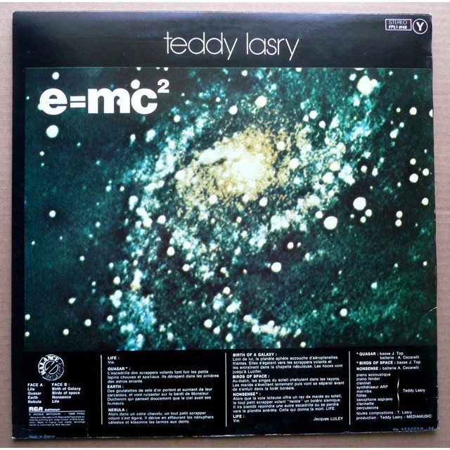 E=mc² by Teddy Lasry, LP with happening - Ref:117996797