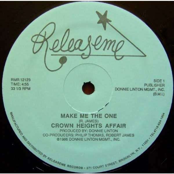  CROWN HEIGHTS AFFAIR  -  make me the one 