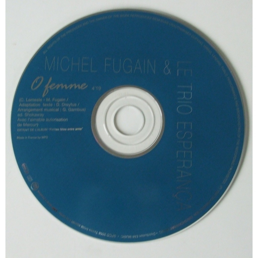 O femme by Michel Fugain Et Le Trio Esperança, CDS with dom88 -  Ref:118019439