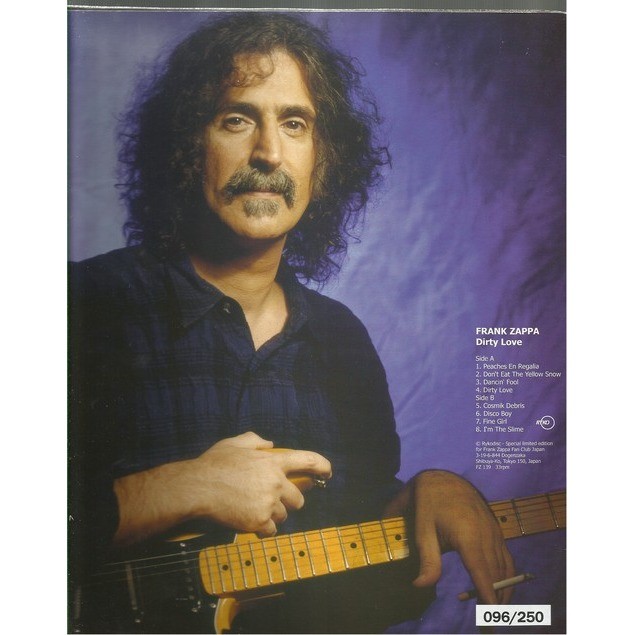  frank zappa  -  dirty love picturedisc 