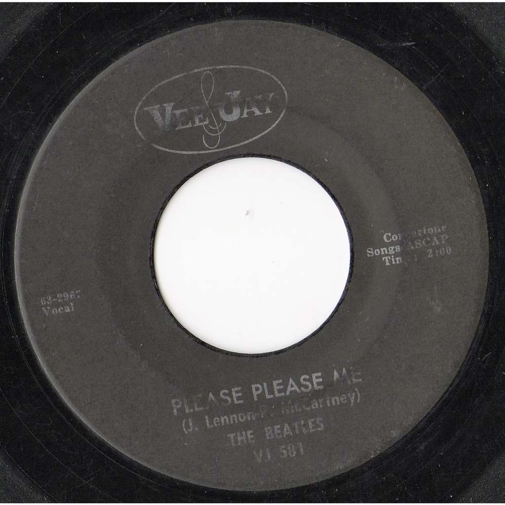 Beatles Please Please Me (USA 1964 original 2-trk 7single on Vee Jay lbl)