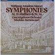 mozart symphonies nos. 35 & 34, concertgebouw orchestra, harnoncourt