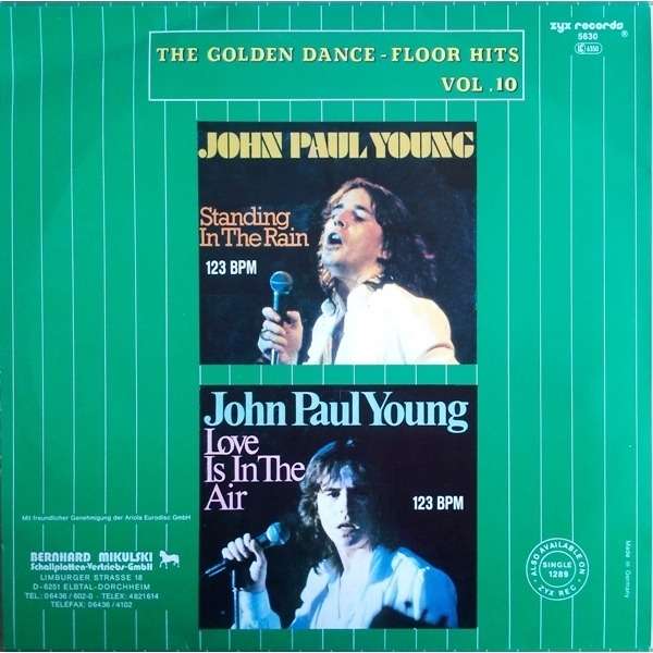 The Golden Dance Floor Hits Vol 10 Standing In The Rain X 2 Love