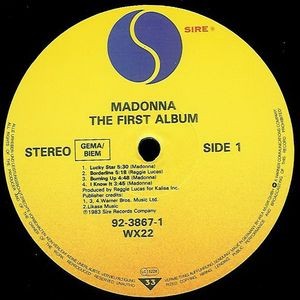 Madonna First Album