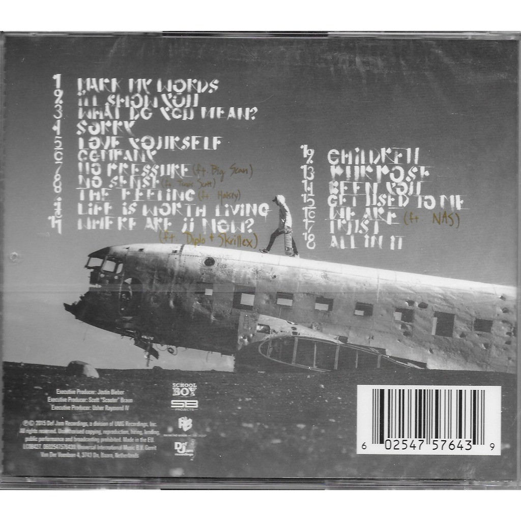 新品未開封 Justin Bieber Purpose LPレコード