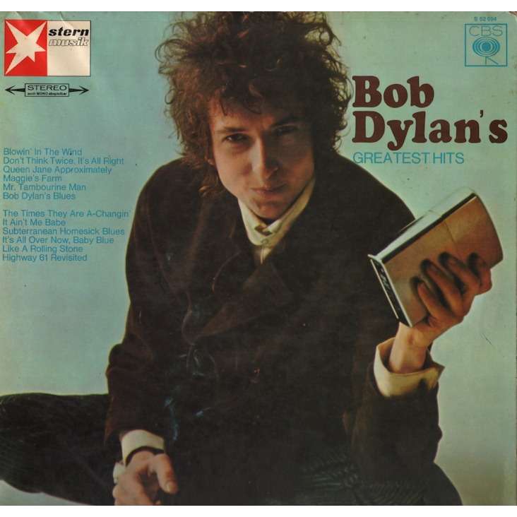 Bob Dylan's Greatest Hits By Bob Dylan, LP With Grigo - Ref:118173455