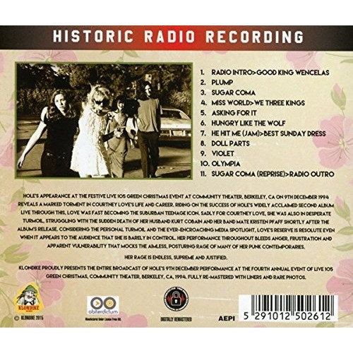  Hole  -  live through this is radio hole 9th december 1994 