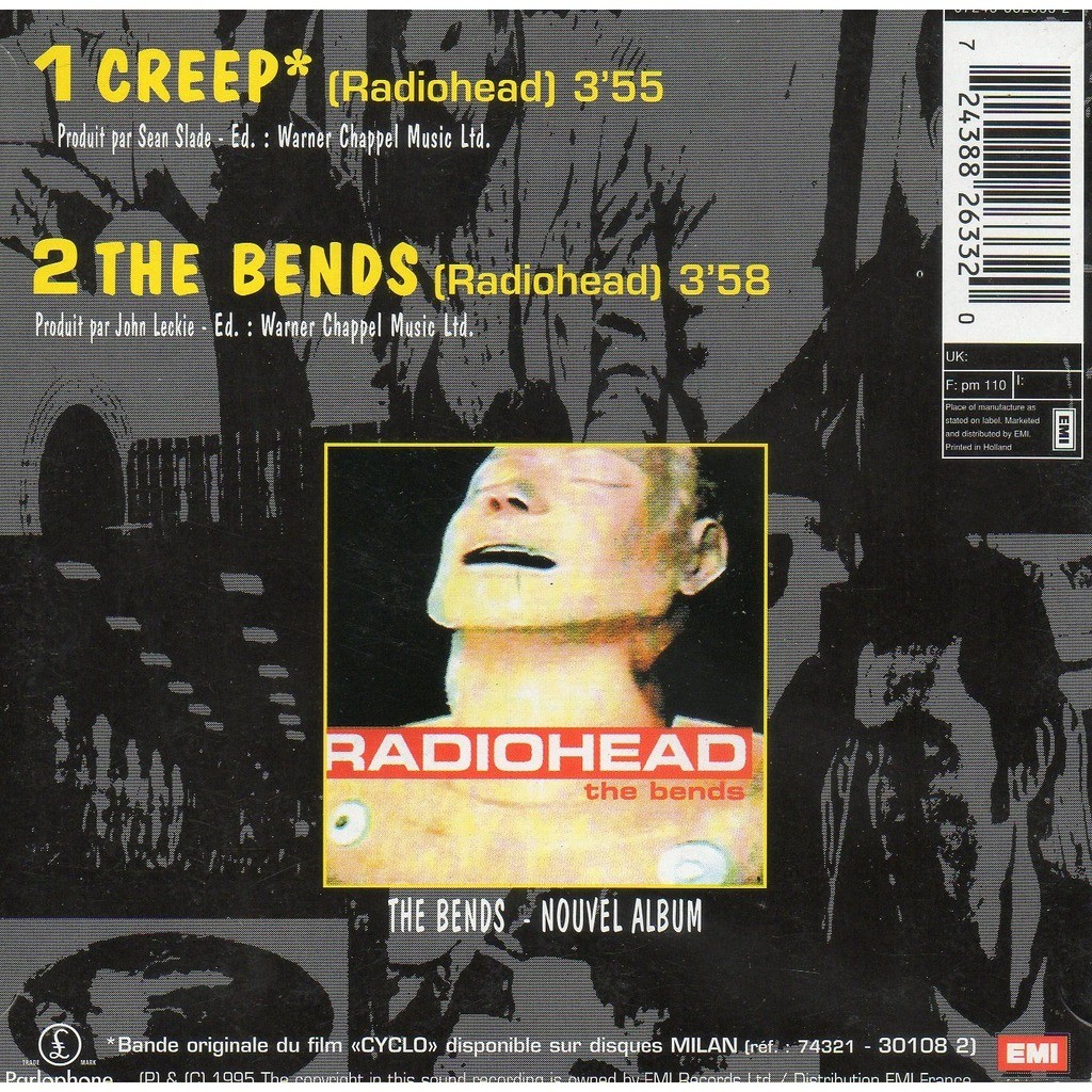 Radiohead перевод. Radiohead the Bends обложка. Радиохед Creep. Radiohead Creep альбом. Радиохед Крип текст.