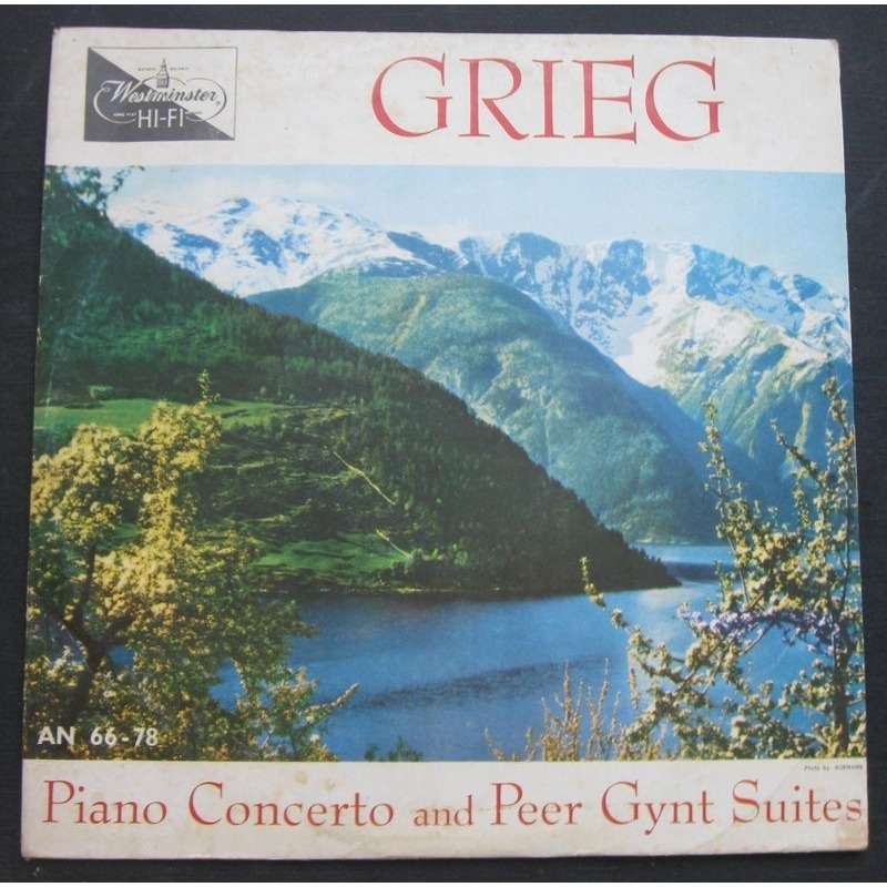 Yury Boukoff - Artur Rodzinski GRIEG - PIANO CONCERTO PEER GYNT SUITES