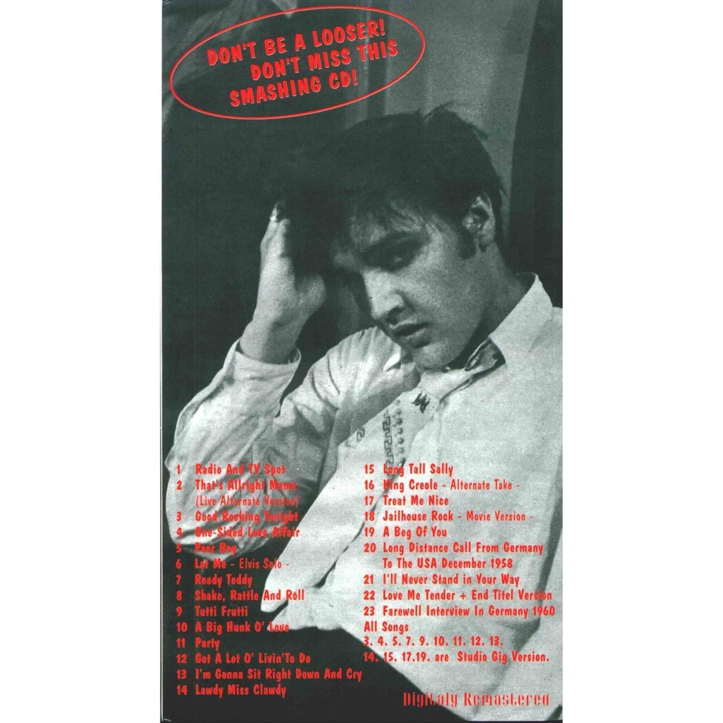 Hey baby let's rock it cd long digipack 23 outtakes & interviews ! by