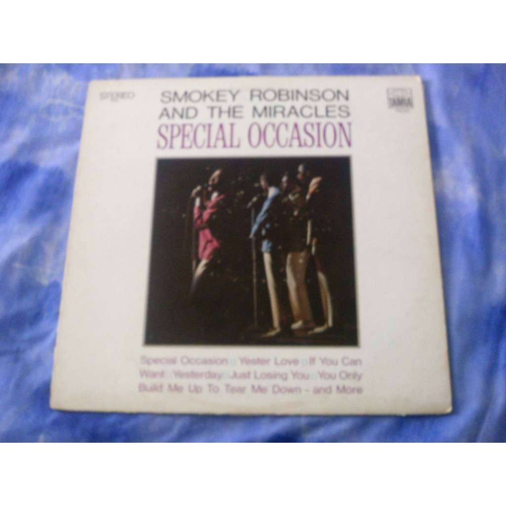 Special occasion by Smokey Robinson & The Miracles, LP with oliveblues