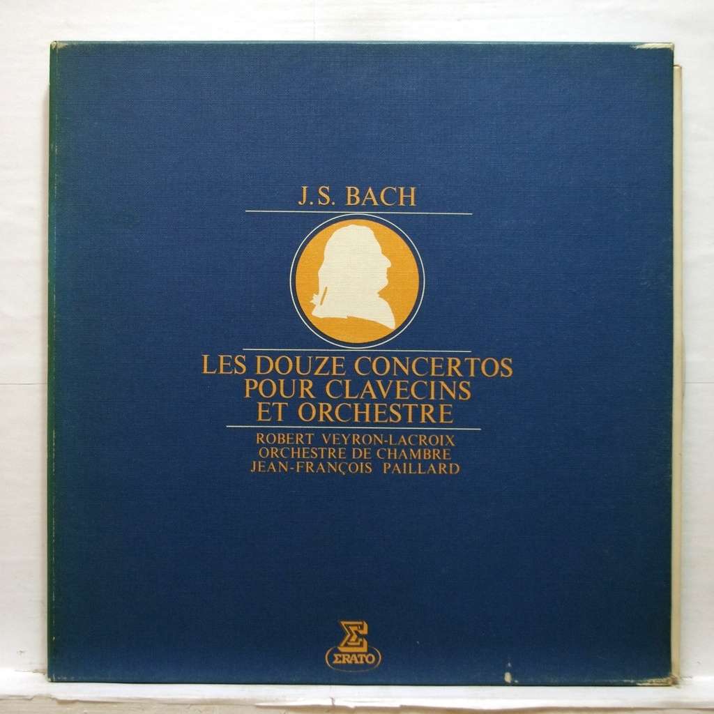 Js bach the 12 concertos for harpsichords & orchestra de Robert