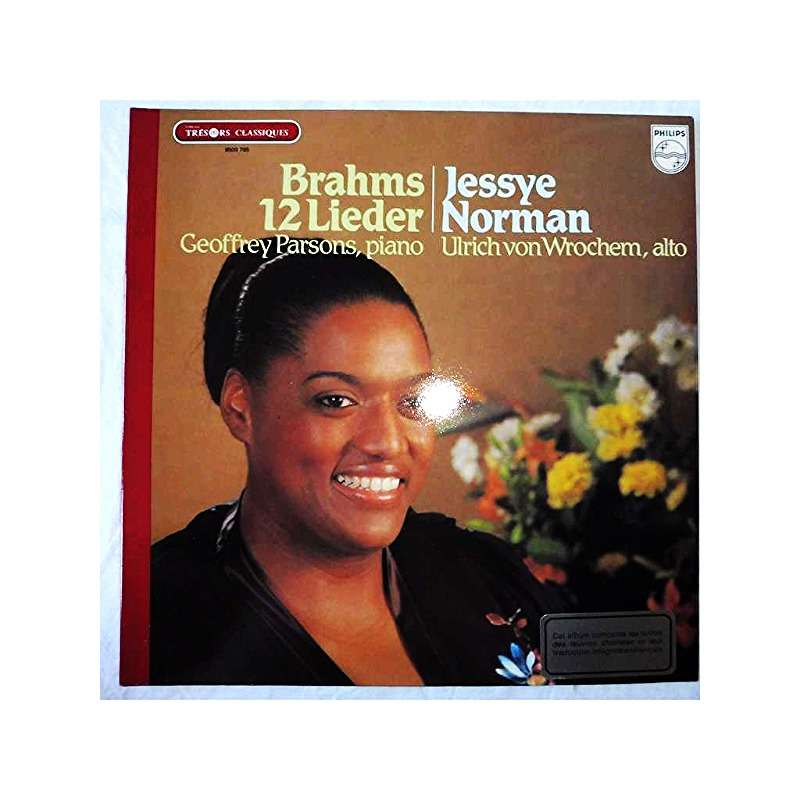Brahms : lieder - ( stereo mint condition ) by Jessye Norman - Geoffrey