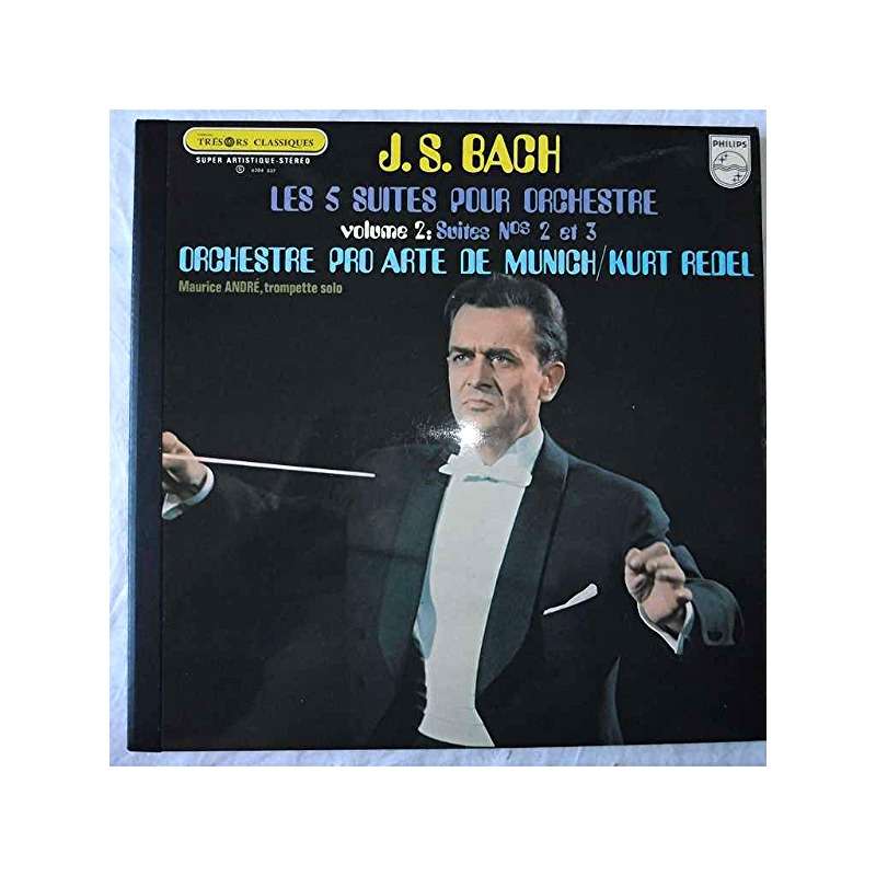 kurt redel - orchestre pro arte munich Bach : les 5 suites pour orchestre - vol. 2