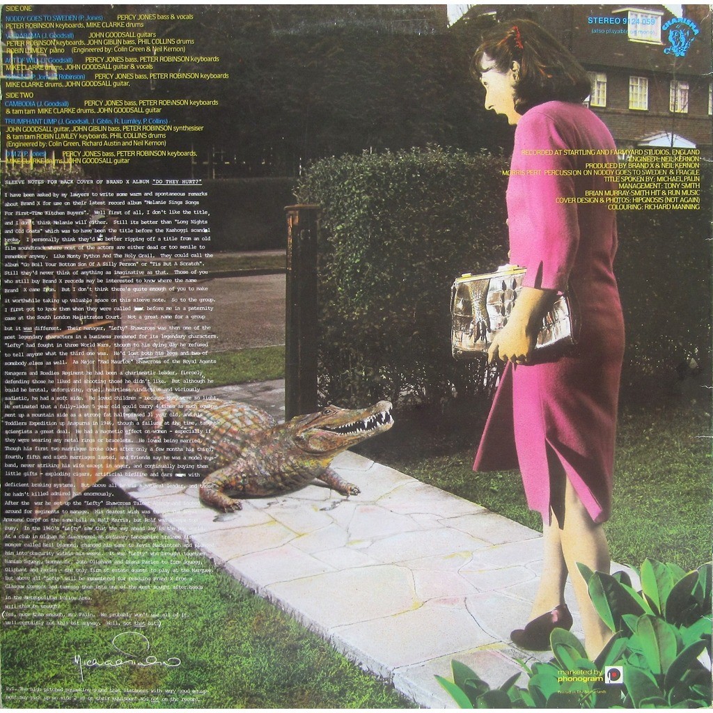 Do they hurt ? by Brand X, LP with Ref3054326120