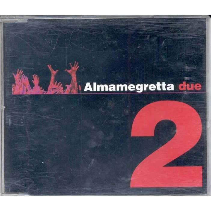 Almamegretta Due (Italian 2002 Ltd 2-trk promo CD unique ps)