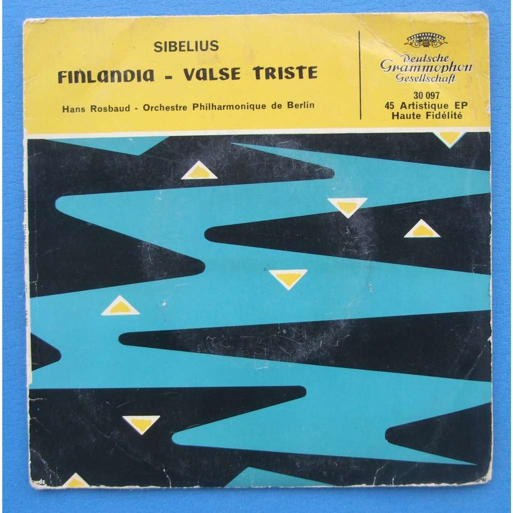 Sibelius: finlandia / valse triste de Hans Rosbaud