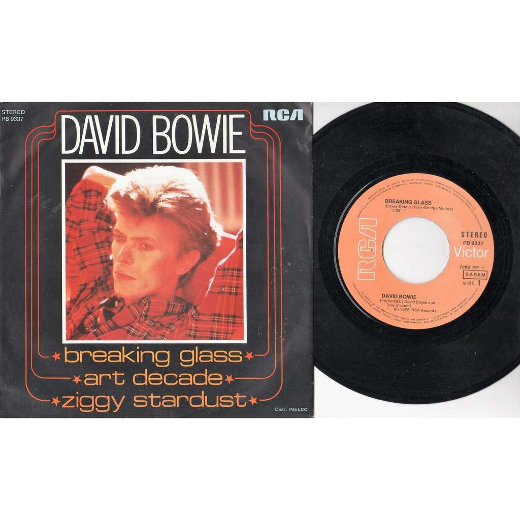 Breaking glass (belgium 1978 ltd 3trk 7ep unique ps) by David Bowie