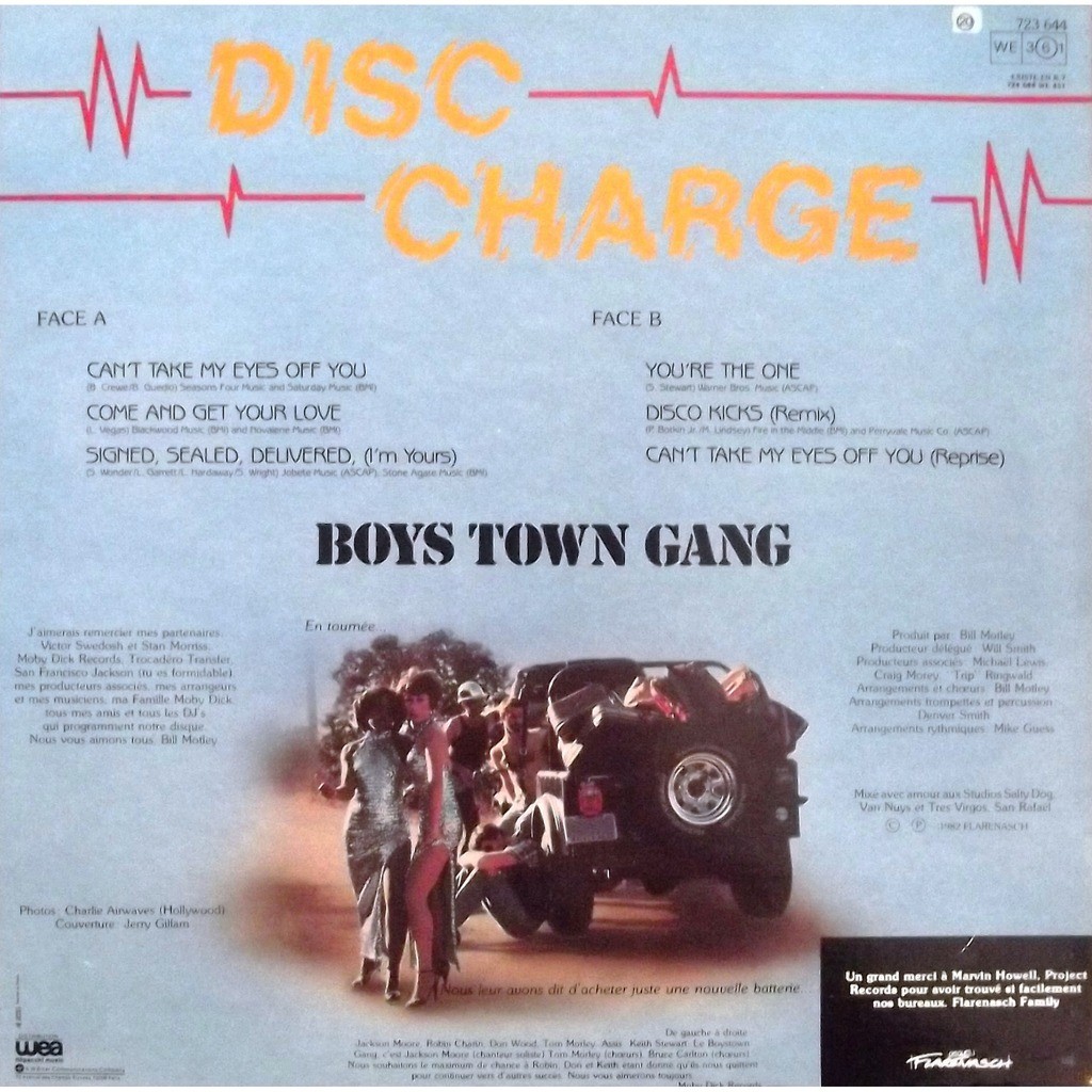 Boys town gang disc charge