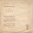 louis seigner jean darcante, marchat andré barsacq gala de l'union des artistes 3 mars 1961 hommage des disques vega - numerote - texte p-louis mignon