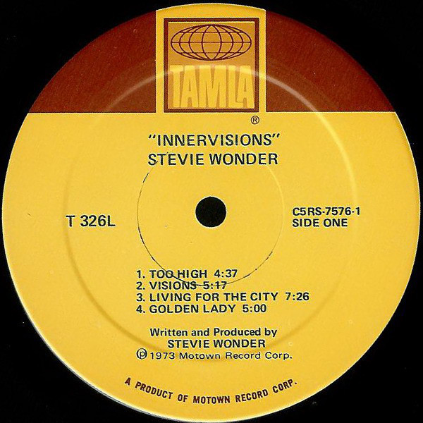 Innervisions - Stevie Wonder - ( LP Gatefold ) - 売り手： Longplay - Id ...