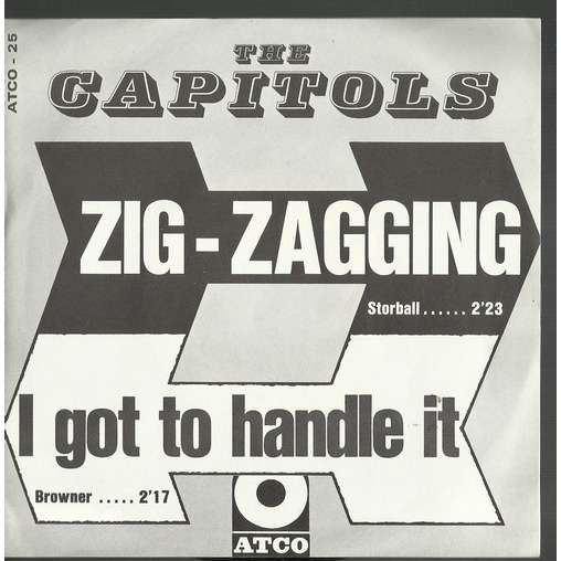  zig-zagging 
