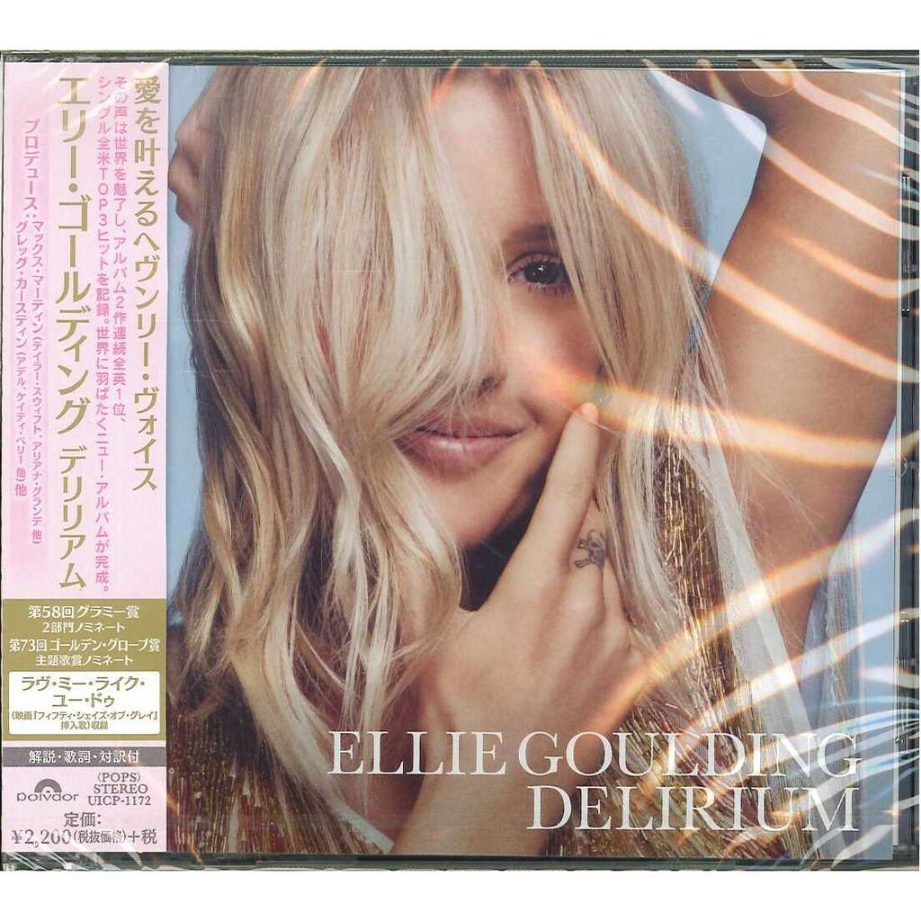 Delirium Japan 22 Tracks Cd By Ellie Goulding Cd With Youki713 Ref