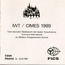 FEDERATION INTERNATIONALE DES CHASSEURS DE SONS - IWT / CIMES 1989 - Disque CD
