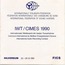 FEDERATION INTERNATIONALE DES CHASSEURS DE SONS - IWT / CIMES 1990 - Disque CD